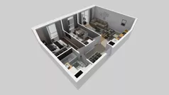 3 pokoje, mieszkanie 51,52 m², piętro 5, oferta nr A/133, Międzyleska 4, Wrocław, Tarnogaj, Krzyki, ul. Międzyleska