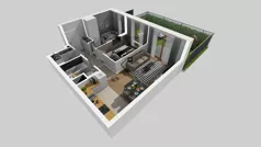 3 pokoje, mieszkanie 53,15 m², parter, oferta nr A/88, Apartamenty Metro Wilanowska, Warszawa, Mokotów, Ksawerów, ul. Pejzażowa 26