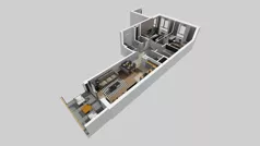 3 pokoje, mieszkanie 60,38 m², piętro 3, oferta nr A/97, Apartamenty Metro Wilanowska, Warszawa, Mokotów, Ksawerów, ul. Pejzażowa 26
