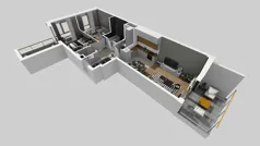3 pokoje, mieszkanie 60,38 m², piętro 3, oferta nr A/97, Apartamenty Metro Wilanowska, Warszawa, Mokotów, Ksawerów, ul. Pejzażowa 26