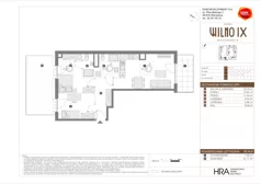 3 pokoje, mieszkanie 66,14 m², parter, oferta nr A/4, Osiedle Wilno 9.2, Warszawa, Targówek, Elsnerów, ul. Rudnicka