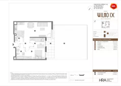 3 pokoje, mieszkanie 57,44 m², parter, oferta nr A/45, Osiedle Wilno 9.2, Warszawa, Targówek, Elsnerów, ul. Rudnicka