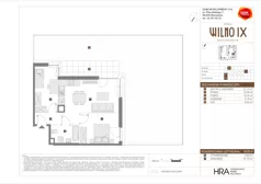 3 pokoje, mieszkanie 54,06 m², piętro 1, oferta nr B/56, Osiedle Wilno 9.2, Warszawa, Targówek, Elsnerów, ul. Rudnicka