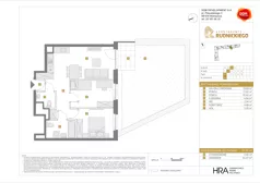 3 pokoje, mieszkanie 57,09 m², parter, oferta nr C/36, Apartamenty Rudnickiego, Warszawa, Bielany, Piaski, ul. Rudnickiego 7