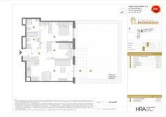 3 pokoje, mieszkanie 61,50 m², parter, oferta nr C/71, Apartamenty Rudnickiego, Warszawa, Bielany, Piaski, ul. Rudnickiego 7