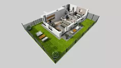 3 pokoje, mieszkanie 59,62 m², piętro 1, oferta nr F/10, Osiedle Urbino 4.3, Warszawa, Włochy, Raków, ul. Szybka