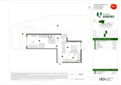 3 pokoje, mieszkanie 59,62 m², piętro 4, oferta nr F/25, Osiedle Urbino 4, Warszawa, Włochy, Raków, ul. Szybka