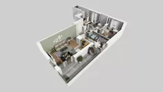 4 pokoje, mieszkanie 74,42 m², piętro 4, oferta nr C/44, Mokotów Sportowy 1 B, Warszawa, Mokotów, Augustówka, ul. Antoniewska