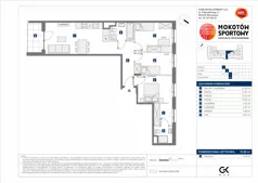4 pokoje, mieszkanie 72,80 m², piętro 2, oferta nr A/49, Mokotów Sportowy 3, Warszawa, Mokotów, Augustówka, ul. Antoniewska