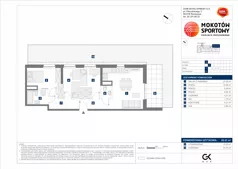 4 pokoje, mieszkanie 65,81 m², parter, oferta nr B/23, Mokotów Sportowy 1.3, Warszawa, Mokotów, Augustówka, ul. Antoniewska