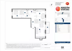 4 pokoje, mieszkanie 69,76 m², piętro 1, oferta nr C/50, Mokotów Sportowy 1.3, Warszawa, Mokotów, Augustówka, ul. Antoniewska