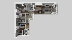 4 pokoje, mieszkanie 72,39 m², piętro 1, oferta nr A/39, Osiedle Bokserska 71, Warszawa, Ursynów, Wyczółki, ul. Bokserska 71