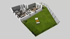 4 pokoje, mieszkanie 77,24 m², piętro 1, oferta nr W/6, Wille Biskupin 2.1, Wrocław, Biskupin-Sępolno-Dąbie-Bartoszowice, Śródmieście, ul. K. Olszewskiego