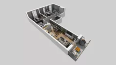 4 pokoje, mieszkanie 80,75 m², piętro 2, oferta nr B/28, Apartamenty Kamieńskiego, Wrocław, Karłowice-Różanka, ul. Kamieńskiego 53a