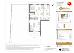 4 pokoje, mieszkanie 78,06 m², piętro 1, oferta nr X/6, Wille Biskupin 2.2, Wrocław, Biskupin-Sępolno-Dąbie-Bartoszowice, Śródmieście, ul. Karola Olszewskiego