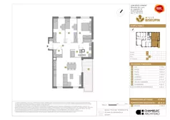 4 pokoje, mieszkanie 87,90 m², piętro 1, oferta nr X/4, Wille Biskupin 2.2, Wrocław, Biskupin-Sępolno-Dąbie-Bartoszowice, Śródmieście, ul. Karola Olszewskiego