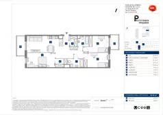 4 pokoje, mieszkanie 90,48 m², piętro 1, oferta nr C/134, Przystanek Prądnik 2, Kraków, Prądnik Biały, Górka Narodowa, ul. Meiera