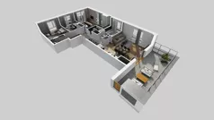 4 pokoje, mieszkanie 93,49 m², piętro 6, oferta nr C/52, Apartamenty Literacka 2, Warszawa, Bielany, Piaski, ul. Literacka