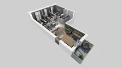 4 pokoje, mieszkanie 72,77 m², piętro 2, oferta nr B/92, Osiedle przy Wielickiej etap 1.2, Kraków, Bieżanów-Prokocim, ul. M. Orwid