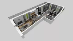 4 pokoje, mieszkanie 72,56 m², parter, oferta nr C/58, Przystanek Prądnik 2, Kraków, Prądnik Biały, Górka Narodowa, ul. Meiera