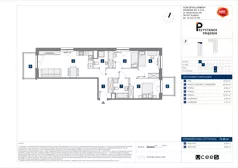 4 pokoje, mieszkanie 72,86 m², piętro 5, oferta nr C/88, Przystanek Prądnik 2, Kraków, Prądnik Biały, Górka Narodowa, ul. Meiera