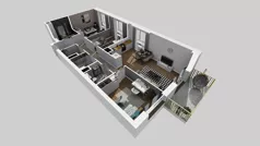 4 pokoje, mieszkanie 76,98 m², piętro 4, oferta nr C/149, Przystanek Prądnik 2, Kraków, Prądnik Biały, Górka Narodowa, ul. Meiera