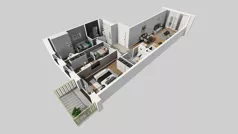4 pokoje, mieszkanie 77,01 m², piętro 1, oferta nr C/173, Przystanek Prądnik 2, Kraków, Prądnik Biały, Górka Narodowa, ul. Meiera
