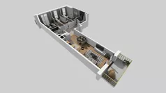 4 pokoje, mieszkanie 77,01 m², piętro 2, oferta nr C/179, Przystanek Prądnik 2, Kraków, Prądnik Biały, Górka Narodowa, ul. Meiera