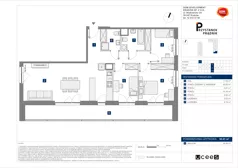 4 pokoje, mieszkanie 90,01 m², piętro 4, oferta nr C/194, Przystanek Prądnik 2, Kraków, Prądnik Biały, Górka Narodowa, ul. Meiera
