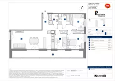 4 pokoje, mieszkanie 90,01 m², piętro 6, oferta nr C/206, Przystanek Prądnik 2, Kraków, Prądnik Biały, Górka Narodowa, ul. Meiera