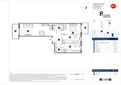 4 pokoje, mieszkanie 77,01 m², piętro 7, oferta nr C/209, Przystanek Prądnik 2, Kraków, Prądnik Biały, Górka Narodowa, ul. Meiera