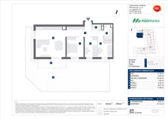 4 pokoje, mieszkanie 80,36 m², piętro 1, oferta nr A/4, Międzyleska 4, Wrocław, Tarnogaj, Krzyki, ul. Międzyleska