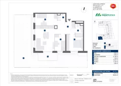 4 pokoje, mieszkanie 66,72 m², piętro 1, oferta nr A/25, Międzyleska 4, Wrocław, Tarnogaj, Krzyki, ul. Międzyleska