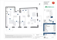4 pokoje, mieszkanie 105,47 m², piętro 5, oferta nr A/110, Międzyleska 4, Wrocław, Tarnogaj, Krzyki, ul. Międzyleska