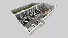 4 pokoje, mieszkanie 80,36 m², piętro 2, oferta nr A/7, Międzyleska 4, Wrocław, Tarnogaj, Krzyki, ul. Międzyleska