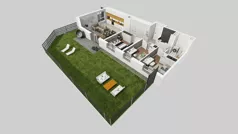 4 pokoje, mieszkanie 80,36 m², piętro 2, oferta nr A/7, Międzyleska 4, Wrocław, Tarnogaj, Krzyki, ul. Międzyleska