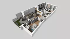 4 pokoje, mieszkanie 66,72 m², parter, oferta nr A/18, Międzyleska 4, Wrocław, Tarnogaj, Krzyki, ul. Międzyleska