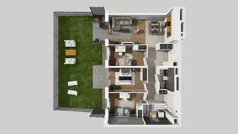 4 pokoje, mieszkanie 81,30 m², parter, oferta nr A/60, Międzyleska 4, Wrocław, Tarnogaj, Krzyki, ul. Międzyleska