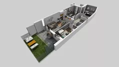 4 pokoje, mieszkanie 70,46 m², parter, oferta nr A/67, Międzyleska 4, Wrocław, Tarnogaj, Krzyki, ul. Międzyleska