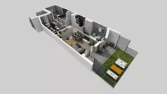 4 pokoje, mieszkanie 70,46 m², parter, oferta nr A/67, Międzyleska 4, Wrocław, Tarnogaj, Krzyki, ul. Międzyleska