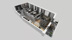 4 pokoje, mieszkanie 75,25 m², piętro 1, oferta nr A/26, Międzyleska 4, Wrocław, Tarnogaj, Krzyki, ul. Międzyleska