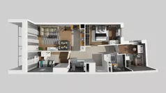 4 pokoje, mieszkanie 70,47 m², piętro 2, oferta nr A/85, Międzyleska 4, Wrocław, Tarnogaj, Krzyki, ul. Międzyleska