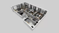 4 pokoje, mieszkanie 105,47 m², piętro 5, oferta nr A/110, Międzyleska 4, Wrocław, Tarnogaj, Krzyki, ul. Międzyleska