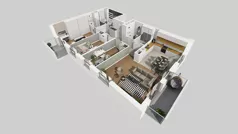 4 pokoje, mieszkanie 105,47 m², piętro 5, oferta nr A/110, Międzyleska 4, Wrocław, Tarnogaj, Krzyki, ul. Międzyleska