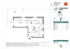 4 pokoje, mieszkanie 70,27 m², parter, oferta nr H/7, Apartamenty Myśliborska Park, Warszawa, Białołęka, Żerań, ul. Myśliborska 11
