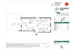 4 pokoje, mieszkanie 70,98 m², parter, oferta nr J/55, Apartamenty Myśliborska Park, Warszawa, Białołęka, Żerań, ul. Myśliborska 11