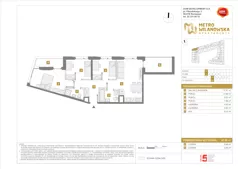 4 pokoje, mieszkanie 62,86 m², piętro 2, oferta nr A/25, Apartamenty Metro Wilanowska, Warszawa, Mokotów, Ksawerów, ul. Pejzażowa 26