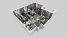4 pokoje, mieszkanie 69,64 m², piętro 3, oferta nr A/31, Apartamenty Metro Wilanowska, Warszawa, Mokotów, Ksawerów, ul. Pejzażowa 26
