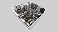 4 pokoje, mieszkanie 69,64 m², piętro 3, oferta nr A/31, Apartamenty Metro Wilanowska, Warszawa, Mokotów, Ksawerów, ul. Pejzażowa 26