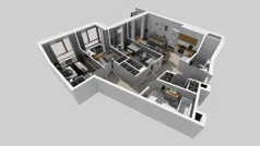 4 pokoje, mieszkanie 78,61 m², piętro 1, oferta nr A/146, Apartamenty Metro Wilanowska, Warszawa, Mokotów, Ksawerów, ul. Pejzażowa 26